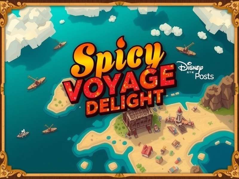 Spicy Voyage Delight World Map